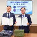 대뉴욕지구한인상공회의소–사이버한국외대 MOU 체결